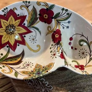 Pier 1 Carynthum chip & dip bowl